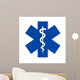 Emergency Medicine Symbol Asclepius Wall Decal