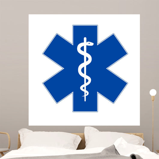 Emergency Medicine Symbol Asclepius Wall Decal