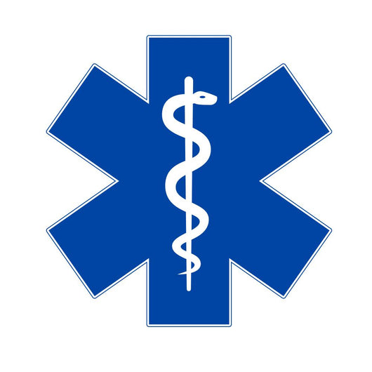 Emergency Medicine Symbol Asclepius Wall Decal