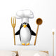 Penguin Cuoco2 Wall Decal