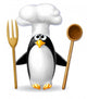 Penguin Cuoco2 Wall Decal