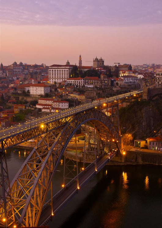 Old Town Porto Sunset Wall Decal