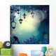 Mystic Night With Tree Wall Decal