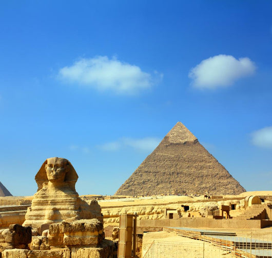 Egypt Cheops Pyramid And Sphinx Wall Decal