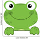 Cute Frog Smiling Wall Decal