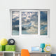 Cloudy Storm Clouds Window Wall Decal