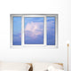 Sky Seen Through White Wall Decal