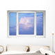 Sky Seen Through White Wall Decal