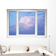 Sky Seen Through White Wall Decal