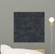 Seamless Black Stone Texture Wall Decal