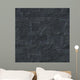 Seamless Black Stone Texture Wall Decal