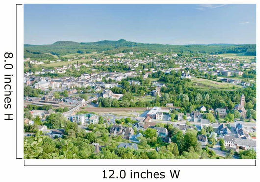 Climatic Spa Town Gerolstein Wall Decal