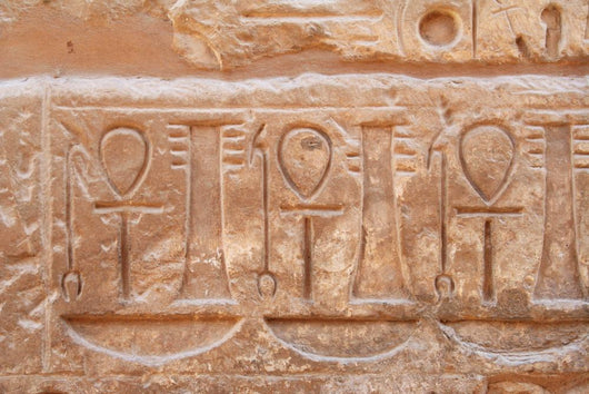 Carvings Ankhs Wall Wall Decal