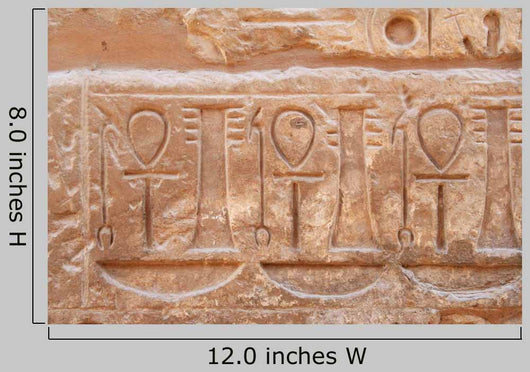 Carvings Ankhs Wall Wall Decal