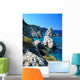 Ocean Bay with White Cliffs Close-Up Wall Decal