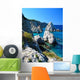Ocean Bay with White Cliffs Close-Up Wall Decal