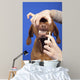 Brushing Dog Teeth Wall Decal