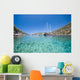 Boats Anchored Bay Turkish Wall Decal