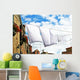 Clothes Hanging Out To Dry Wall Decal