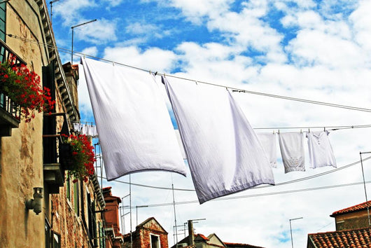 Clothes Hanging Out To Dry Wall Decal