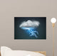 Storm Cloud Weather Icon Wall Decal