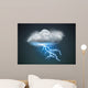Storm Cloud Weather Icon Wall Decal
