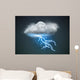Storm Cloud Weather Icon Wall Decal