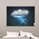 Storm Cloud Weather Icon Wall Decal