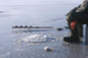 Ice Fishing Lake Wall Decal
