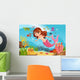 Mermaid Ocean Wall Decal