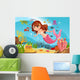 Mermaid Ocean Wall Decal