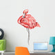 Flamingo Sketch Illustration Wall Decal