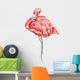 Flamingo Sketch Illustration Wall Decal
