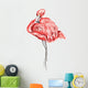 Flamingo Sketch Illustration Wall Decal