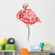 Flamingo Sketch Illustration Wall Decal