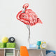 Flamingo Sketch Illustration Wall Decal