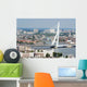 Aerial Photo City Rotterdam Wall Decal