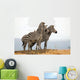 Zebra Small Hill Wall Decal