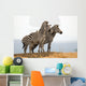 Zebra Small Hill Wall Decal