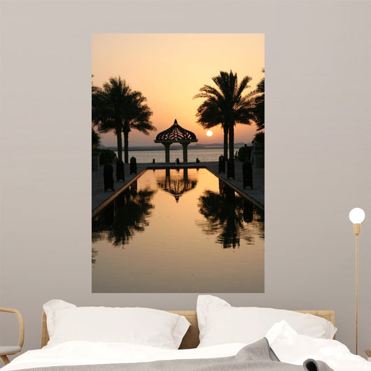 Middle Eastern Sunset Wall Decal