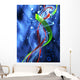 Floating Biological Structure Nanotechnology Wall Decal