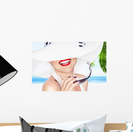 With Glass Wall Decal