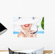 With Glass Wall Decal