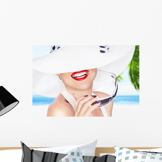 With Glass Wall Decal