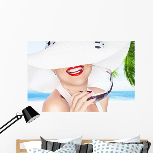 With Glass Wall Decal