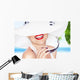 With Glass Wall Decal