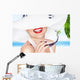 With Glass Wall Decal