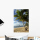 Tropical Beach And Palms Wall Decal