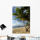 Tropical Beach And Palms Wall Decal