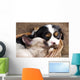 Spaniel Puppy And Kitten Wall Decal